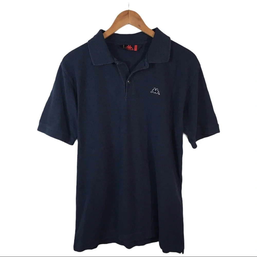 PO352 Vintage Robe Di Kappa LA Soccer Polo Shirt L